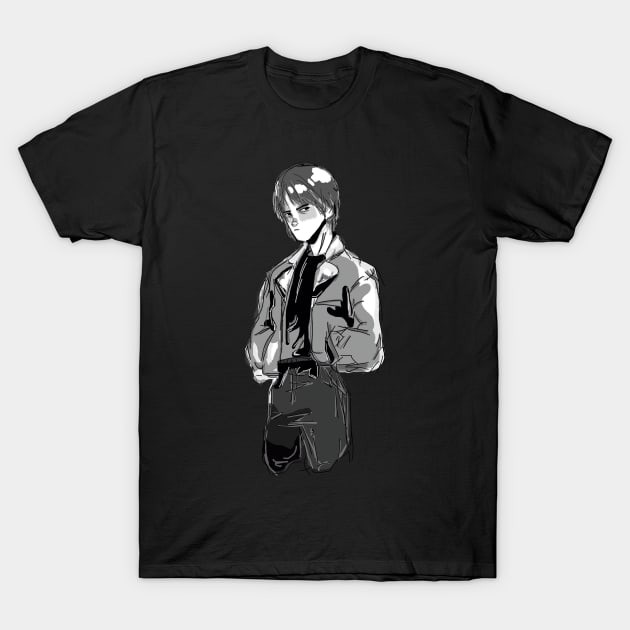 Jonathan Byers Stranger Things T-Shirt by LuisCaceres